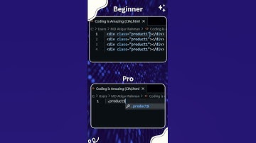 Code Like a Pro: Mastering Efficient HTML & CSS Tricks for Fast Web Dev #shorts #coding