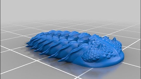 Articulated 3D printer Trilobite is actually floating