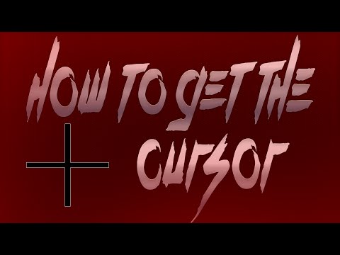 Como obter o Precision Cursor [Crosshair Cursor]