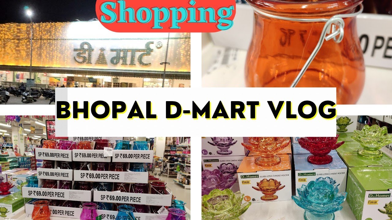 Kolar road Bhopal ka Dmart Shopping Vlog YouTube