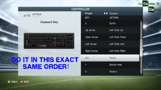 FIFA 14 Controls for keyboard screenshot 4