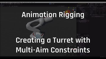 Turret Aiming with Animation Rigging Multi-Aim Constraints