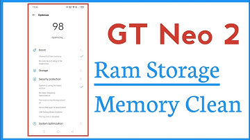 Realme GT Neo 2 Ram Clean Storage Clean Memory Clean