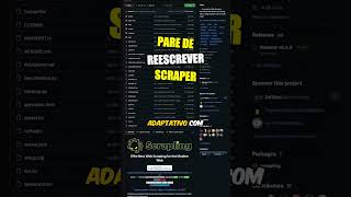 Pare de reescrever scraper quando o site muda. Scrapling se adapta sozinho #AI #Shorts