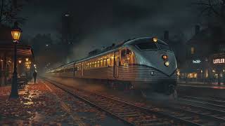Calm Autumn Train Station Ambience 🍂 | Soft Wind & Relaxing Music screenshot 2