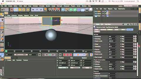 Cinema 4D R14 Tutorial : Plastic Deformation Quick Start