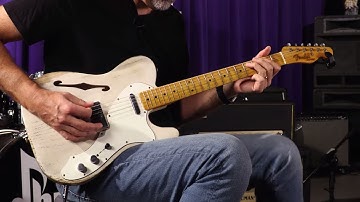 Fender Custom Shop Masterbuilt Greg Fessler Wildwood 10 1950s Telecaster Thinline  •  SN: R18769