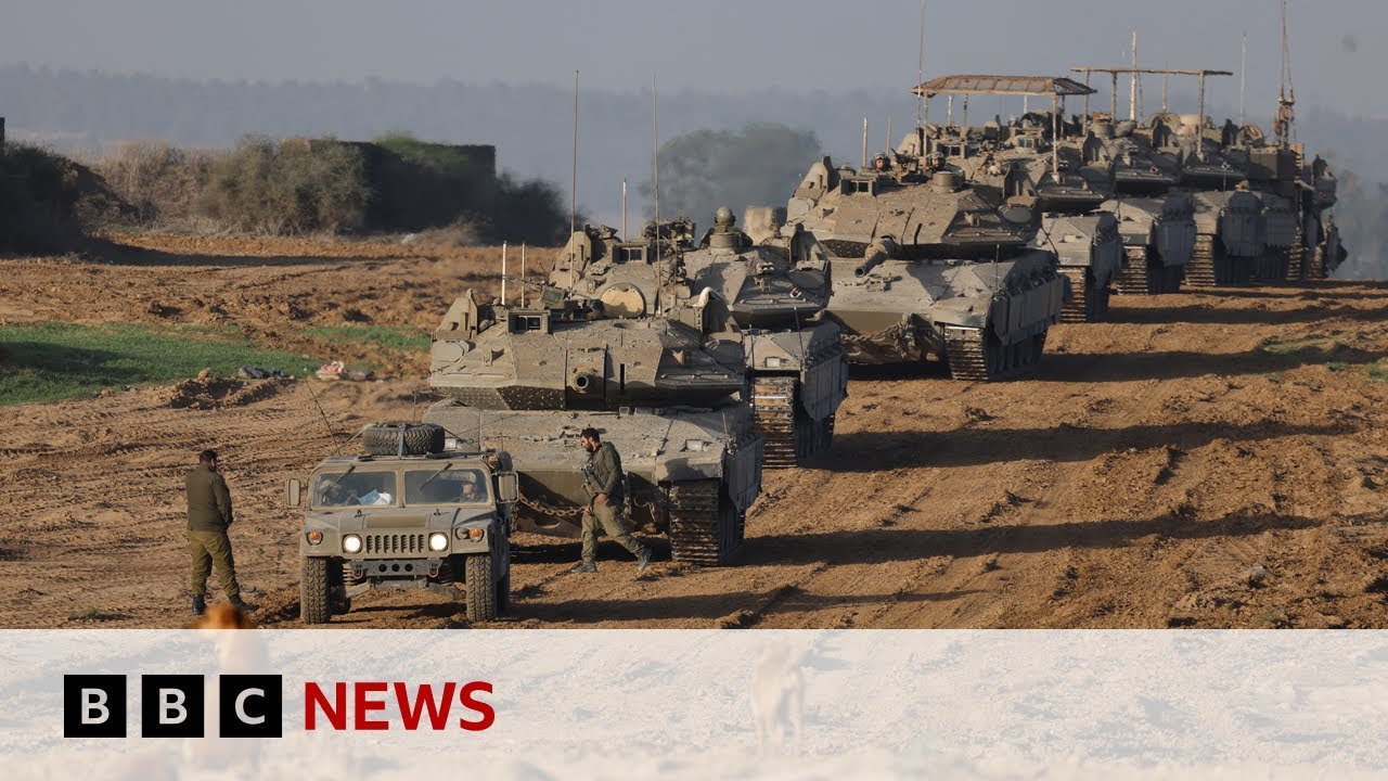 Israel and Hamas begin four-day pause in fighting | BBC News