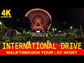 International Drive Walkthrough Tour | At Night | Steadicam 4K