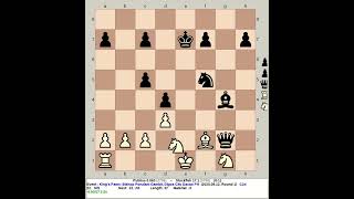 Publius 0.063 Vs Stockfish 17.1 Kings Pawn Bishop Ponziani Gambit
