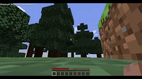 Minecraft Beta 1.9 Prerelease 2 Gameplay