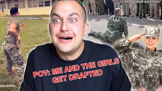 Why are women getting drafted on TikTok? by Chris Klemens 87,221 views 7 months ago 8 minutes, 13 seconds