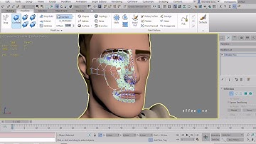 Retopology with 3ds max (use of ribbon bar)
