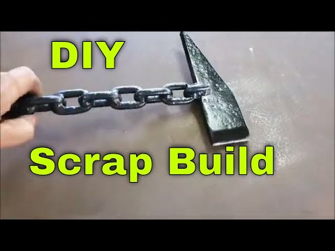 Easy Homemade chipping hammer tool invention welding projects ideas thumbnail