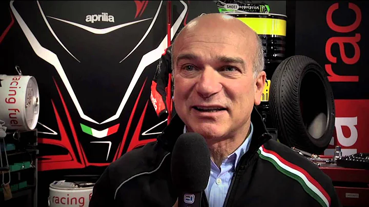 Aprilia Racing Team 2013 presentation - intervista a Aligi Deganello