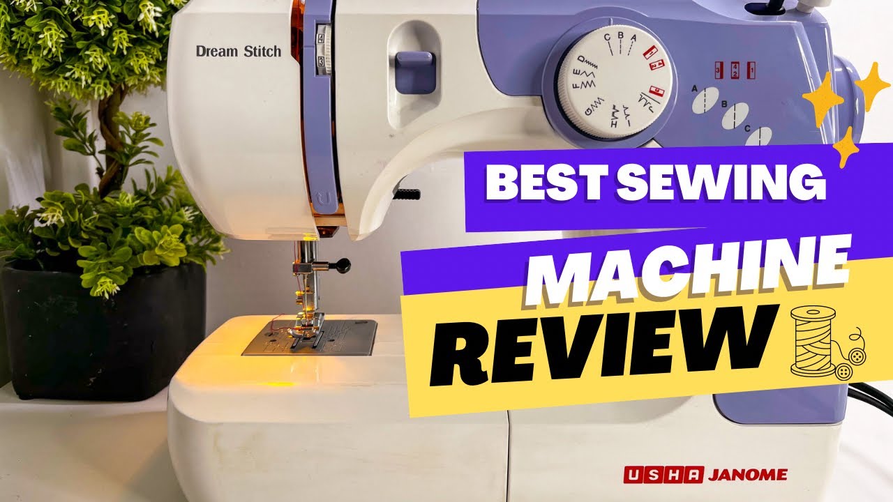 How To Use Usha Janome Dream Stitch Automatic Electric Sewing Machine ...