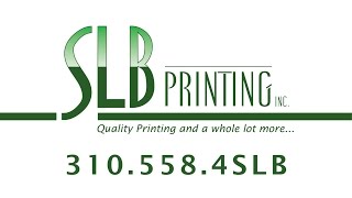 SLB Printing | Small Contour Cutting Print Jobs at SLB Printing