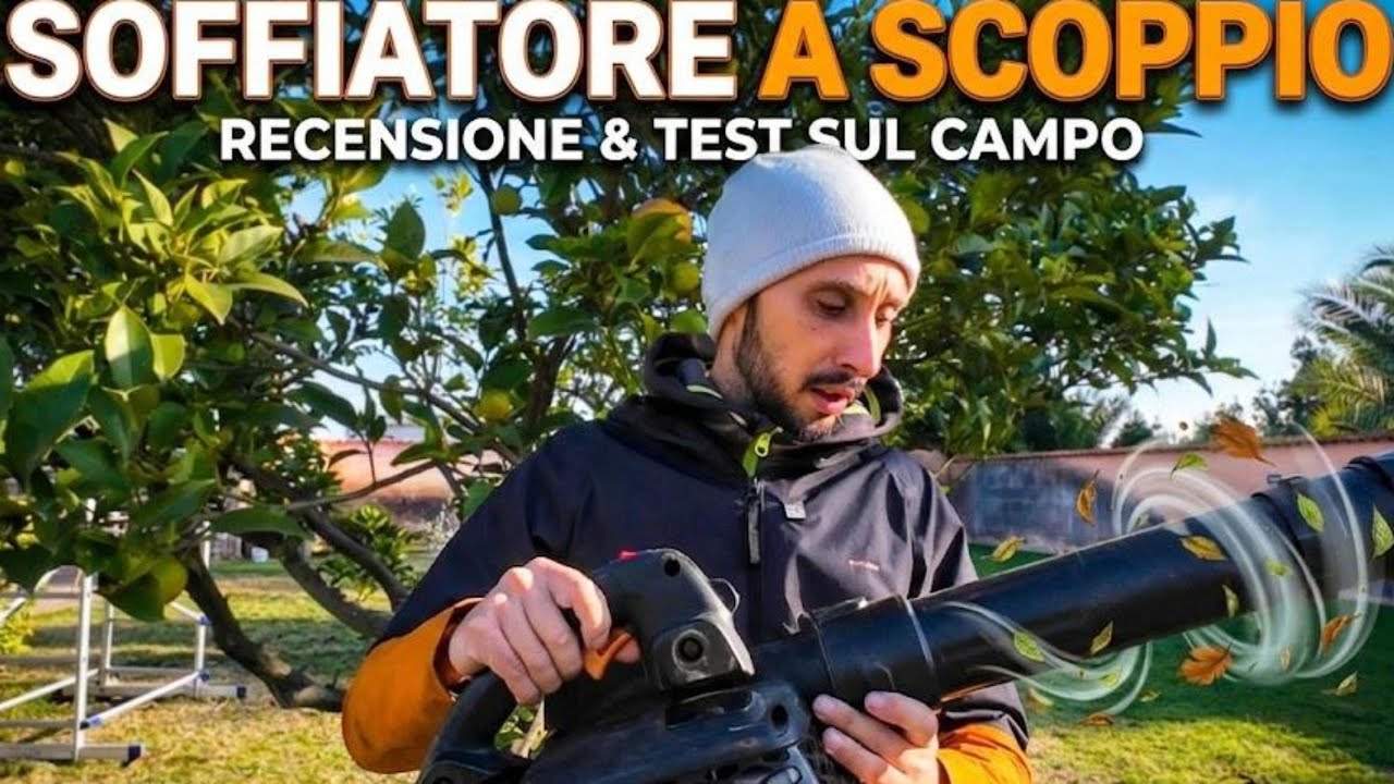 Soffiatore Aspiratore McCulloch GBV 322: Recensione, Accensione e Test #McCulloch #GBV322