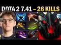 Shadow Fiend Dota 2 7.41 with 26 Kills and Swift - Dota 2 Gameplay
