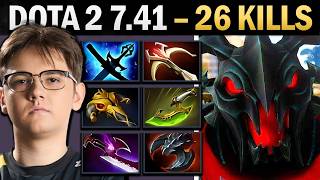 Shadow Fiend Dota 2 7.41 with 26 Kills and Swift - Dota 2 Gameplay