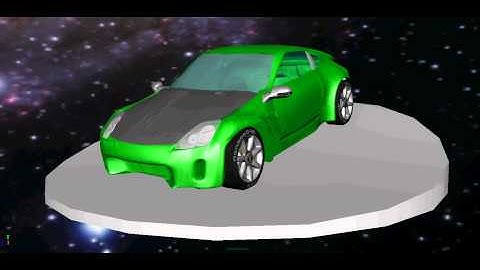 Car Animation using MEL Scripting
