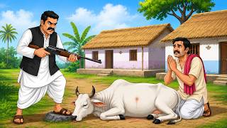 कालू बैल और गुरमीत गाय की प्रेम कहानी | Hindi kahani | fairy tales