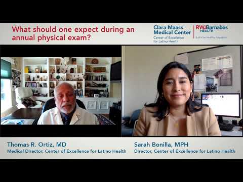What should one expect during an annual physical exam?