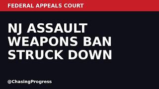 Federal appeals court strikes down NJ assault weapons ban