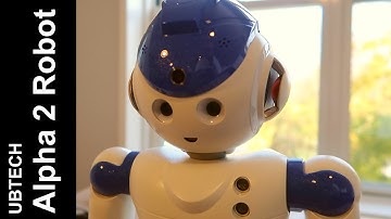 Ubtech Alpha 2 Humanoid Robot Unboxing, Setup and Review