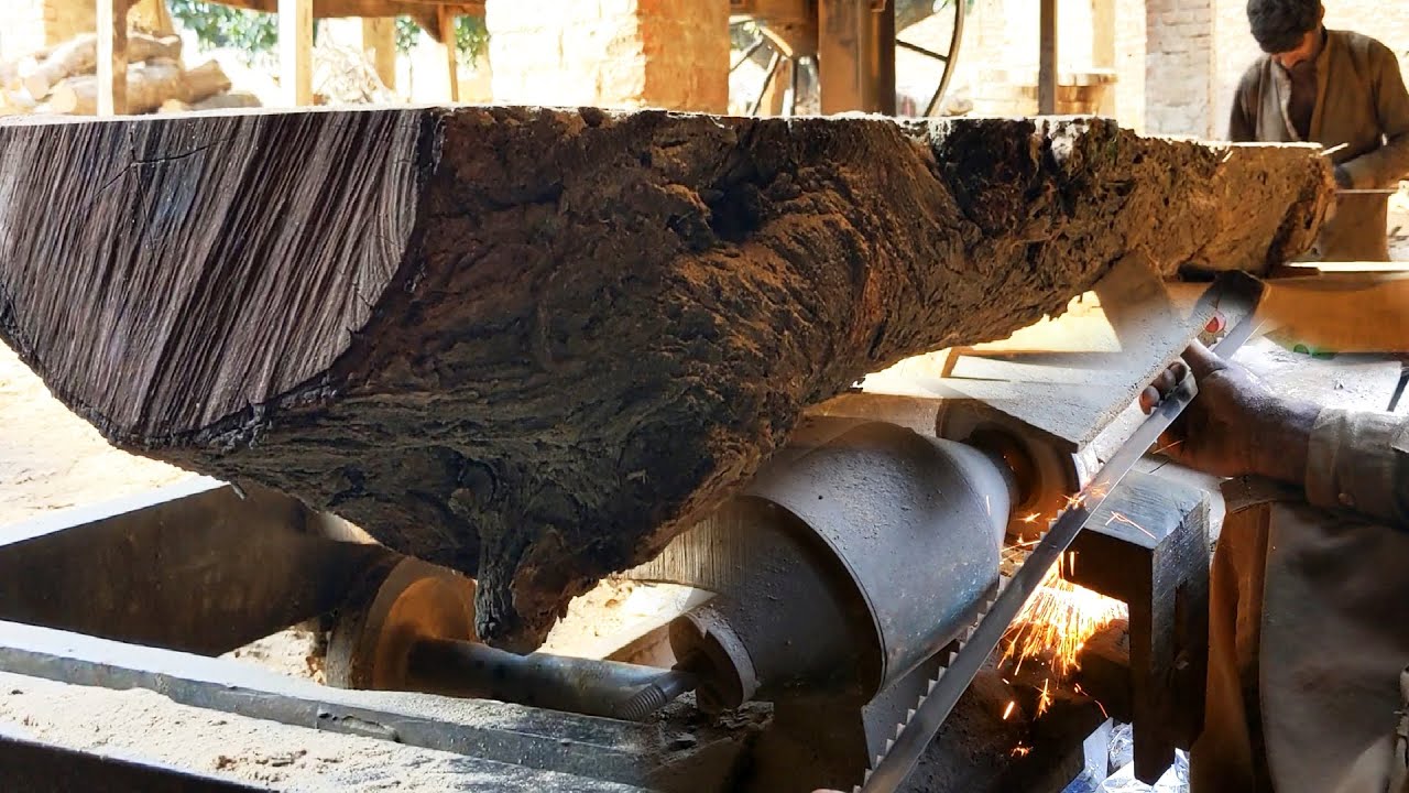 Timber machine installation and wood cutting method Explained bandsaw