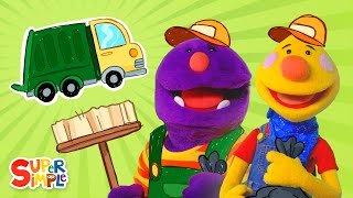 Learn About Garbage Trucks | Milo And Tobee