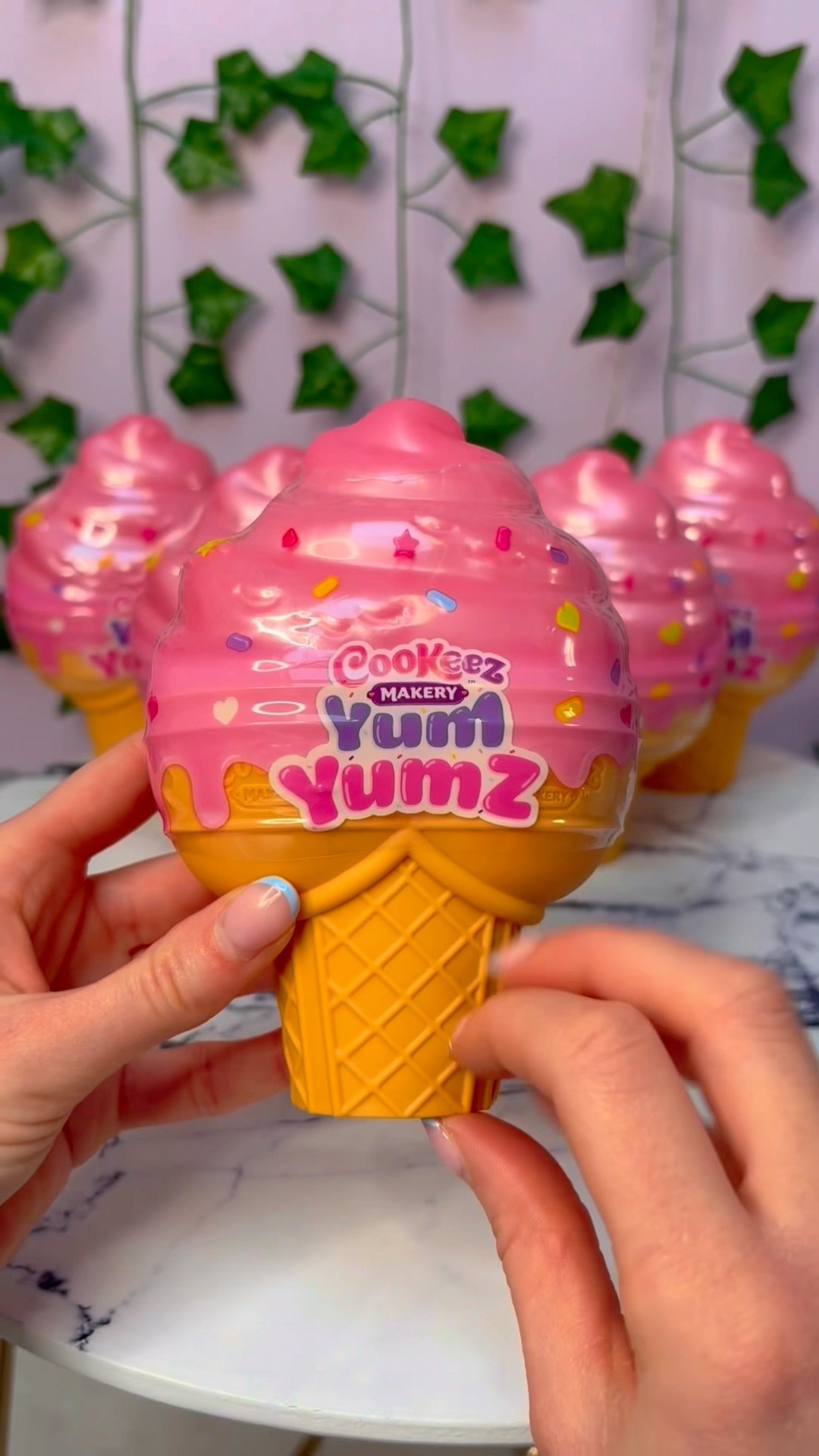 [ASMR] UNBOXING THE *NEW* COOKEEZ MAKERY YUM YUMZ MYSTERY ICE CREAMS!!??✨⁉️ #Shorts