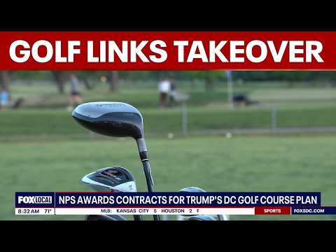 Park Service quietly awards contracts for work on Trump’s East Potomac Golf Links takeover