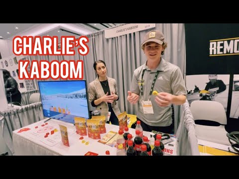Charlie’s KABOOM Exploding Targets - 22 Year Old Entrepreneur at Shot Show 2022