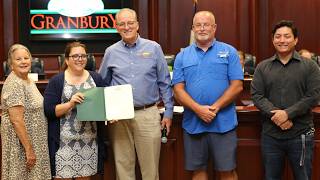 Granbury City Council. June 16, 2026: City of Granbury Recognizes Fallen Law Enforcement Officer Day