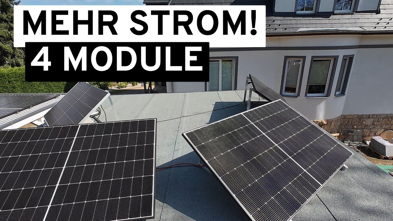 Balkonkraftwerk erweitern Mehr Solarstrom und maximale Effizienz durch neue Module