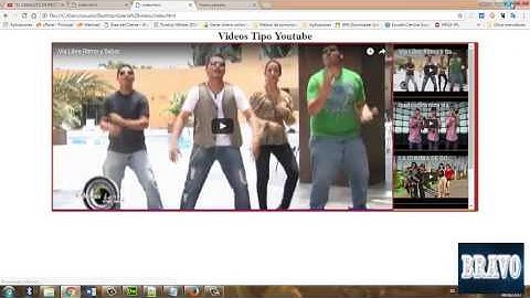 Galería de vídeos tipo youtube con html5 y css3 7/7