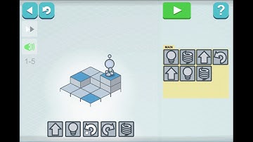 Hour of Code: Lightbot - Level 1-5 Full Tutorial