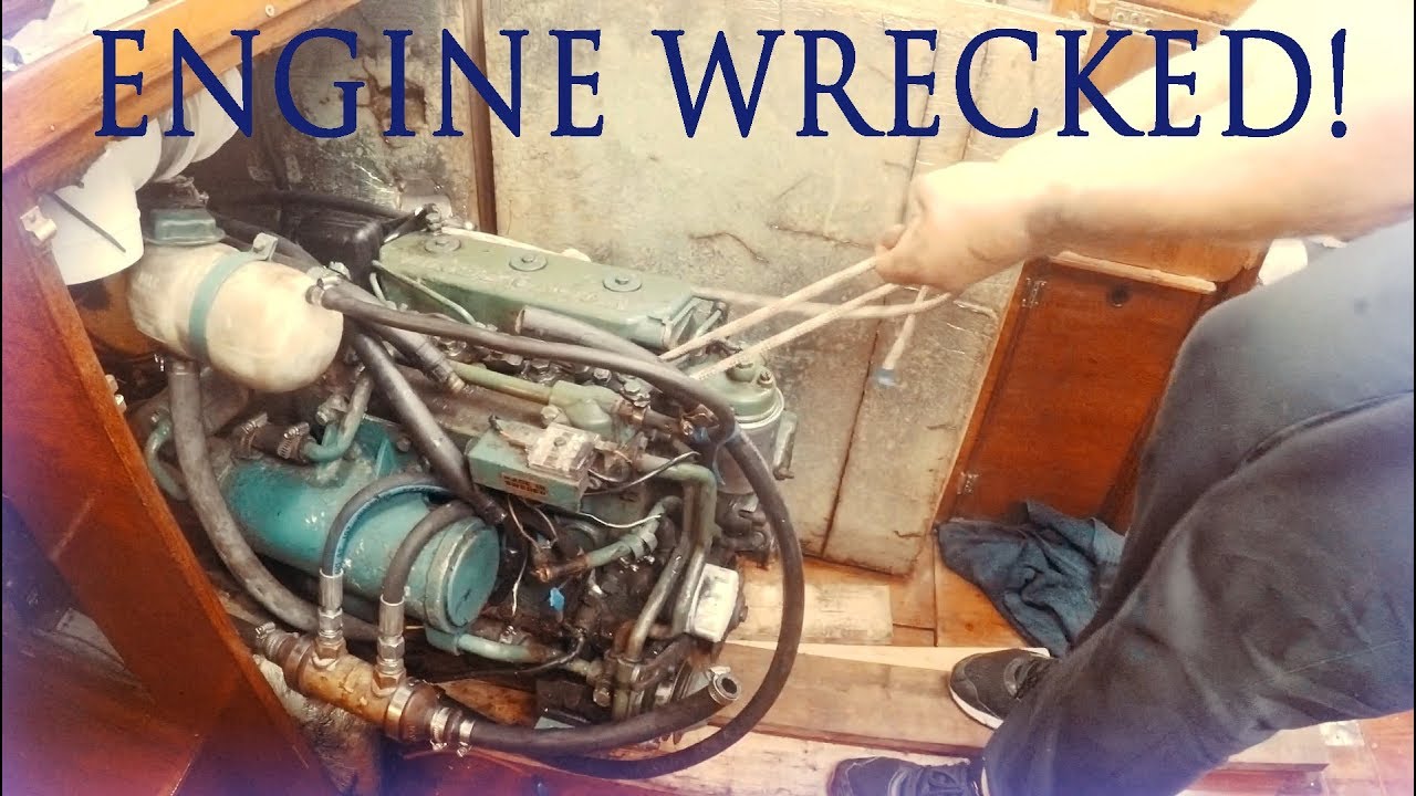 Total Engine Breakdown. Hauling it out by hand. + next video teaser :)
