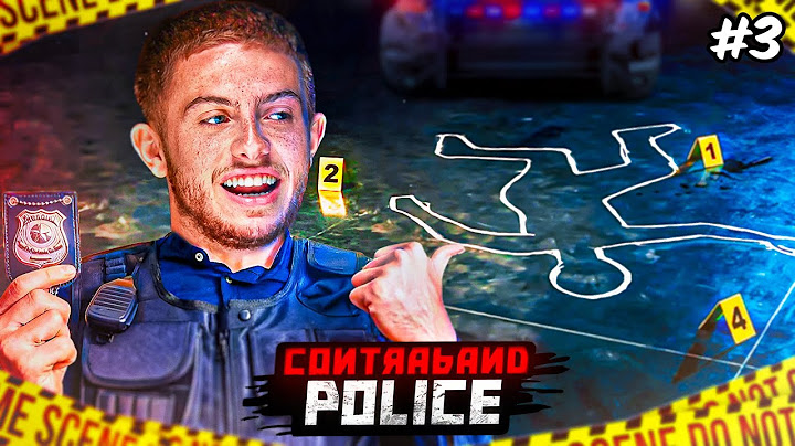 J'ENQUÊTE SUR UNE SCÈNE DE CRIME ! (Contraband Police #3)