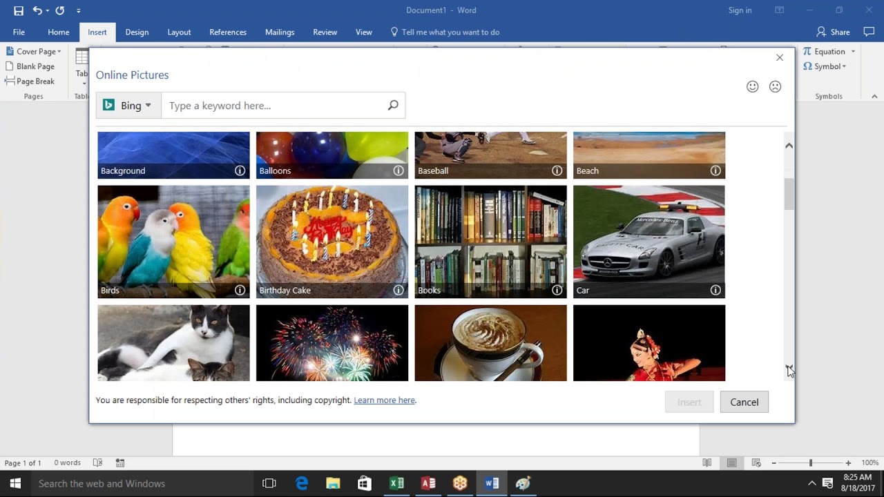 Edit in Picture in MS Word 2016 in Hindi with Sujeet Kumar