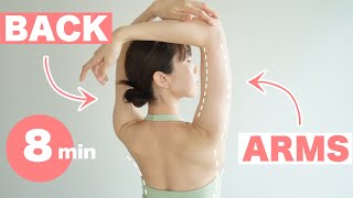[8 минут] Приведите в тонус верхнюю часть тела и руки ✨ Упражнения, которые можно выполнять дома