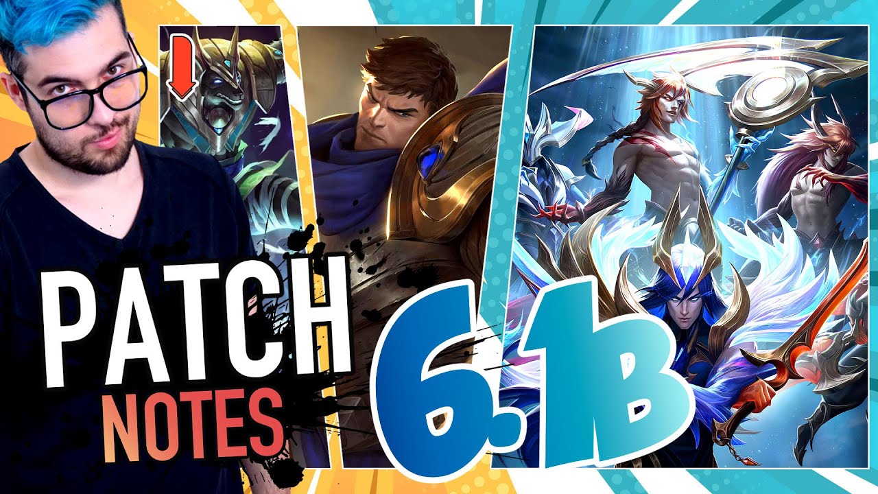 LA MIGLIOR PATCH RECENTE? Patch Notes 6.1B | Garen Rework - YouTube