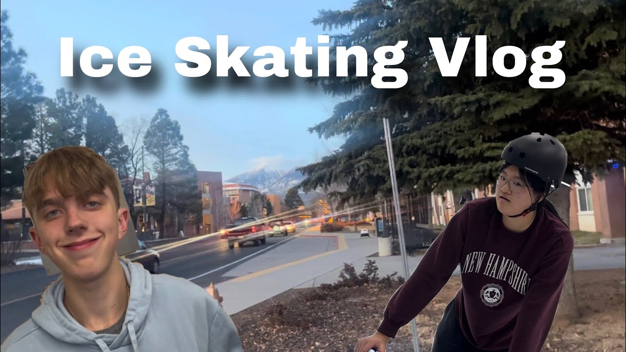 Flagstaff Ice Skating 12/2/23 Vlog YouTube