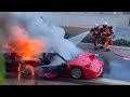 Ferrari F40 PREND FEU EN PLEINE VILLE ! 1 Million d'€ !