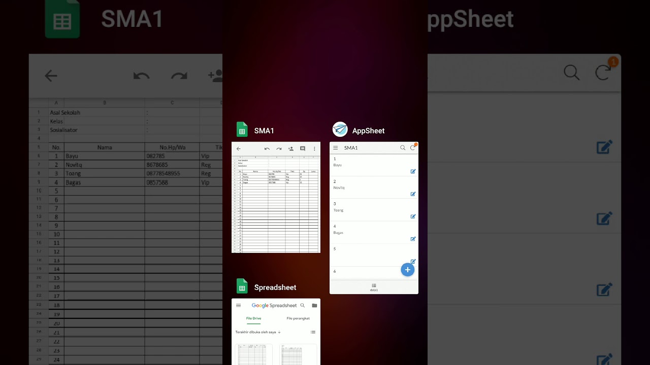 Input Data Excel Menggunakan Aplikasi Android YouTube Input Data Excel Menggunakan Aplikasi Android YouTube
