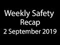 Weekly Safety Recap 2 September 2019-Stop Work Authority