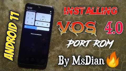 Installing Vsmart Aris VOS 4.0 Android 11 Port ROM in Redmi Note 7/7s | AOSP based Vietnamese ROM🔥