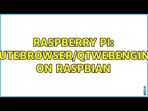 Raspberry Pi: Qutebrowser/QTWebengine