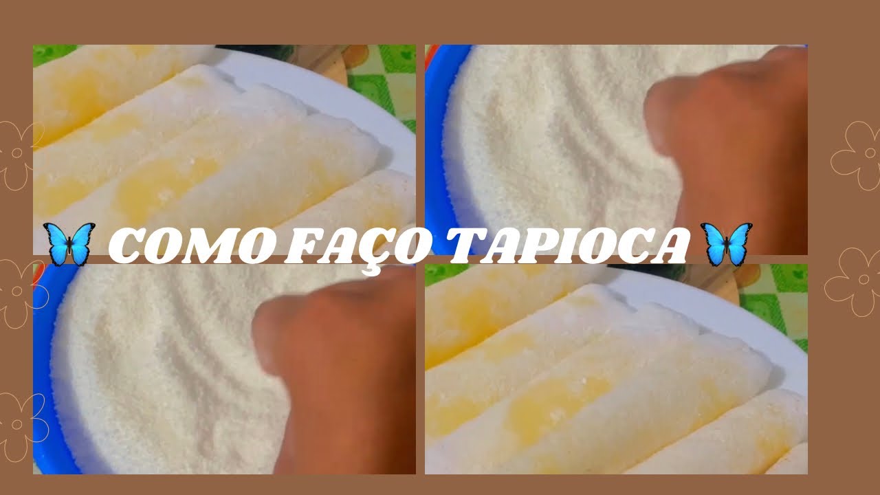 Como faço tapioca - YouTube